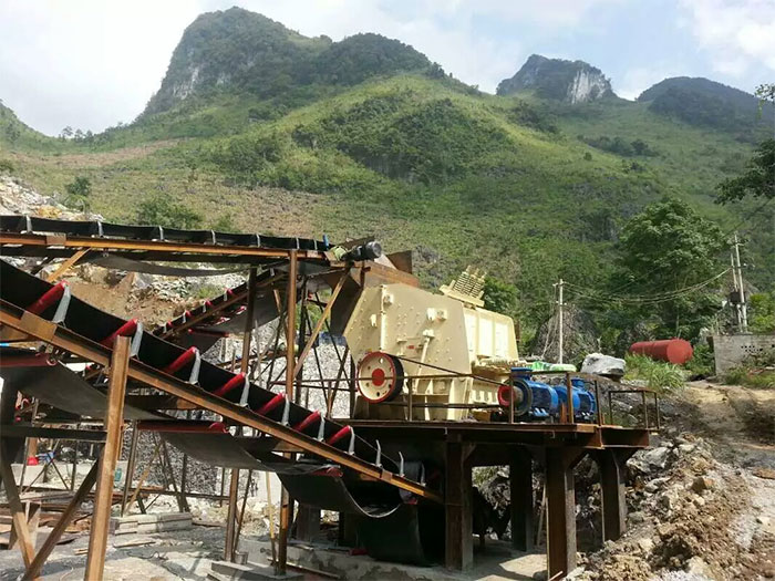山東濟南石鵝卵石制砂生產線