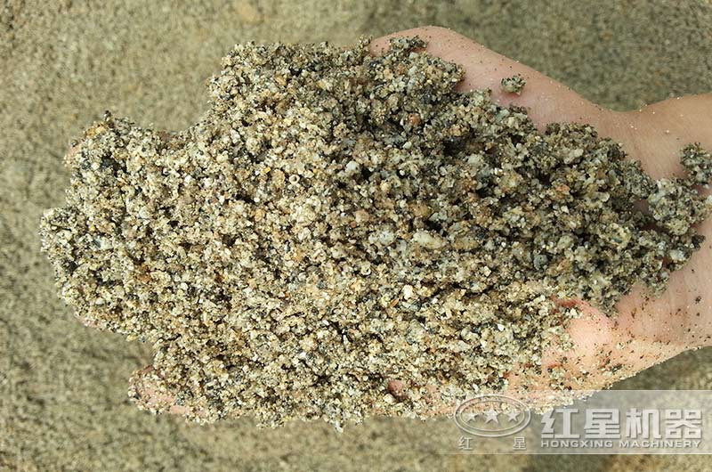 機制砂物料圖