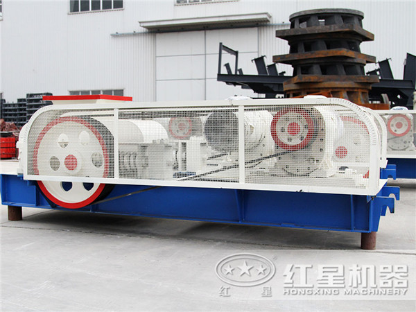 對輥打砂機(jī)廠區(qū)放置圖